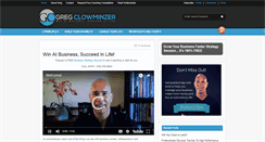 Desktop Screenshot of gregclowminzer.com